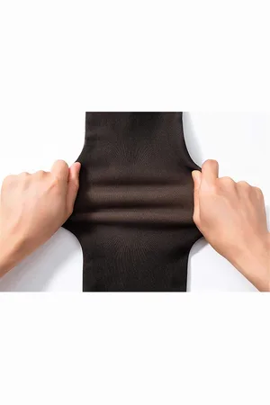 Merkloos Fleece Panty - Warme Winter Panty - Zwart - - Bekend van TikTok