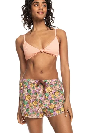 Roxy Coastline Ride Strandshort - Root Beer All About Sol Mini