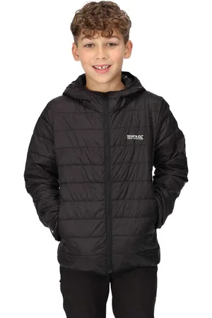 Regatta De Junior Hillpack Jas Met Capuchon - Kinderen - Lichtgewicht - Waterafstotend