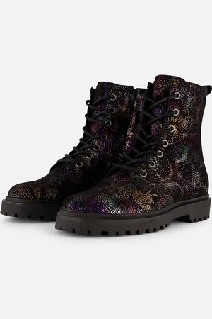 Giga Veterboots zwart Leer