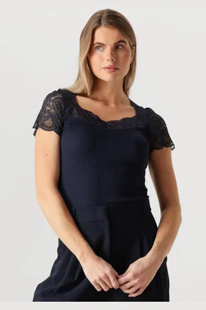 Rosemunde Beatha Capsleeve Dames - Topjes -