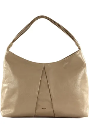 Abro+ Leren Schoudertas Leather Alias Soft Hobo Secret Beige