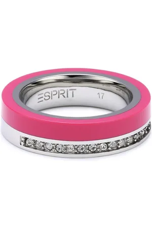 ESPRIT Esprit Steel ESRG11565B170 Ring - Staal - Zilverkleurig
