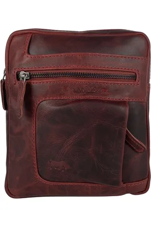 ARRIGO BELLO Schoudertas Unisex Crossbody Tas - Soepel Rundleer - Verstelbare Schouderriem