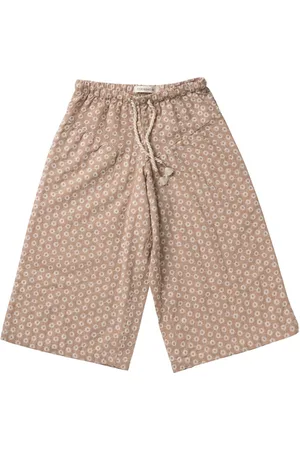 Your Wishes Broderie Wide Leg Pants Meisjes - Trendy Comfortabel | 116