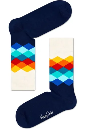 Happy Socks Faded Diamond - - 36-40