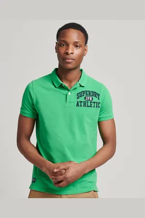 Superdry Vintage Superstate Korte Mouw Poloshirt Groen S Man