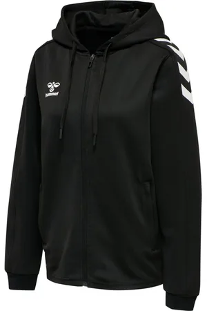 Hummel Damen Hoodie Hmlcore Xk Poly Zip Hood Sweat Woman Black-M