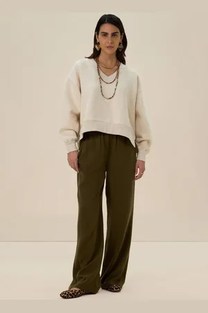 Sissy-Boy Oversized sweater met v-hals