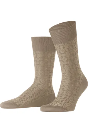 Falke Artwork Tie Sokken Heren 12576 4092 nude 41-42