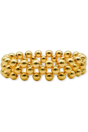 Marama - gold plated - elastisch - stainless steel - cadeau dames - luxe damesarmband