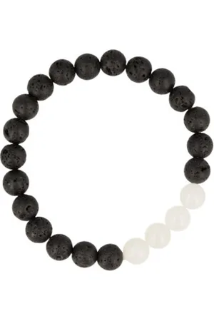 Ruben Robijn Kralenarmband Lavasteen / Jade