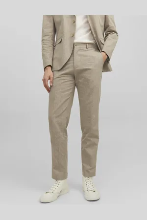 JACK & JONES Riviera Linen Trouser Fit slim fit - heren pantalon