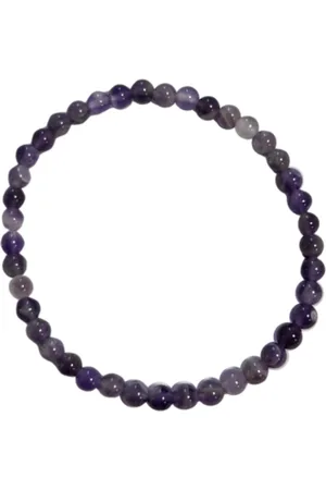 Ruben Robijn Amethistkralenarmband 4mm