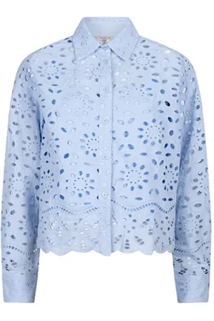 Esqualo Blouse SP25-28000 - Sky Blue