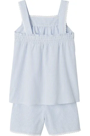 Vertbaudet Gestreepte pyjamashort voor meisjes