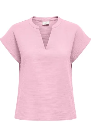 JDY Jacqueline de Yong T-shirt theis Life S/s Top Wvn Dia 15317398 Fairy Tale Dames