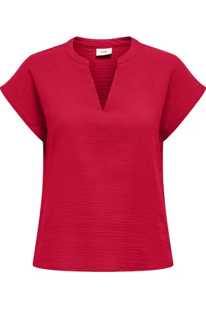 JDY Jacqueline de Yong T-shirt theis Life S/s Top Wvn Dia 15317398 Ski Patrol Dames