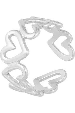 Yehwang Twisted love ring - - Harten - one size - Ringen dames - Stainless steels - verstelbare ring - Cadeau