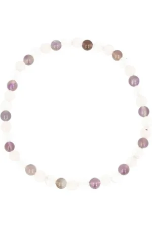 Ruben Robijn Gouden driehoek kralenarmband 4mm