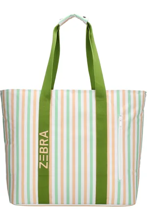 Zebra Trends Sally Strandtas - Koeltas - Koelvak - Vrolijke Prints - Praktisch - Vakken - Natgoedvak - Antidiefstalvak - Koeltas