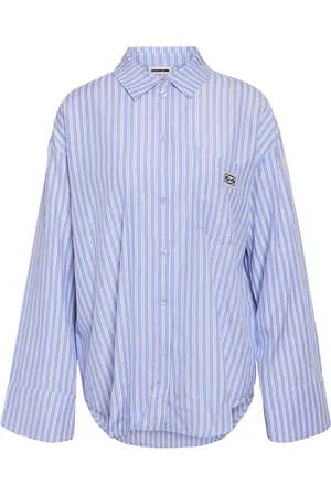 Noisy May Blouse Nmfrida L/s Button Shirt Wvn 27034799 Sky Blue Dames