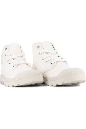 Palladium Unisex Pampa Hi enkellaars Vegan 92352-100-M