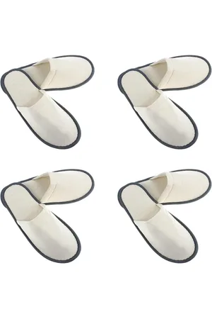 Merkloos Wegwerp Antislip Pantoffels - 4 Paar voor Gasten van Hotel Spa