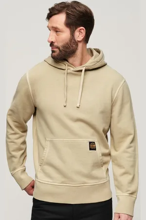 Superdry Hoodie Washed Beige