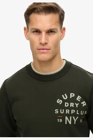 Superdry Surplus Graphic Crew Sweater Heren