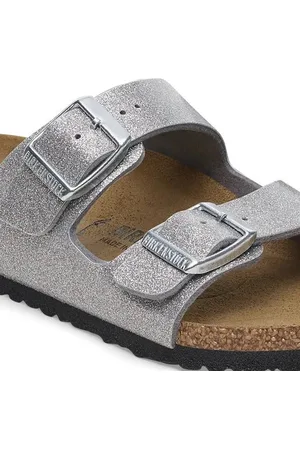 Birkenstock Arizona Kids Birko-Flor Sparkling Light Silver