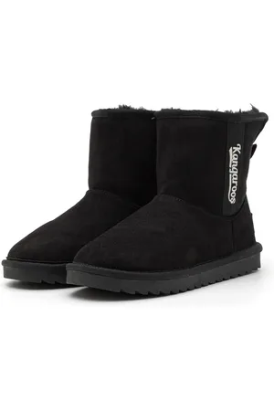 KangaROOS K-UK Soul High-Top Kids Unisex Sneaker Warm Lining 10256-000-5001 Jet Black