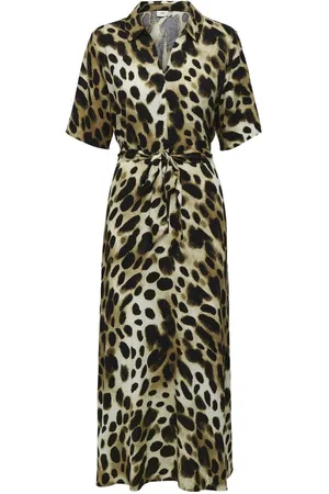 JDY STARSEZEN LIFE 2/4 MIDIDRESS WVN NOOS Dames Jurk - 03_24_03_Leo