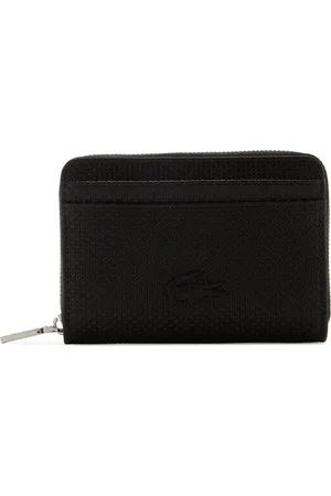 Lacoste Chantaco Dames en heren ritsportemonnee Leer