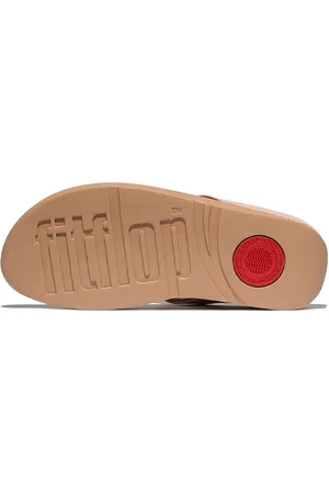 FitFlop Fino Multi-Stone Leather Toe-Post Sandals