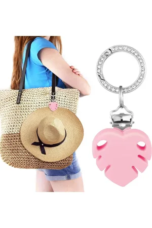 Merkloos Cap Clip Houder voor Hoed - Leuke Accessoire voor Onderweg (Roze)