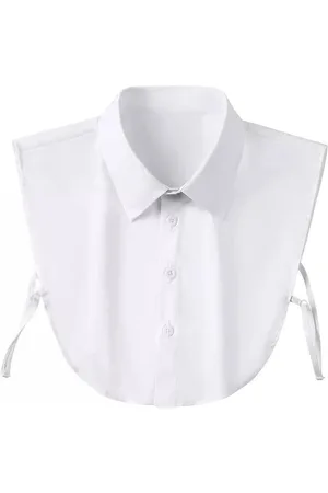 Merkloos Afneembare kraag voor dames overhemd - halve blouse kunstkraag