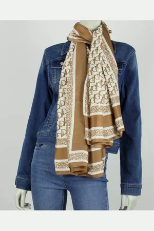 Merkloos Sjaal Odie - Beige - 90 x 190 cm