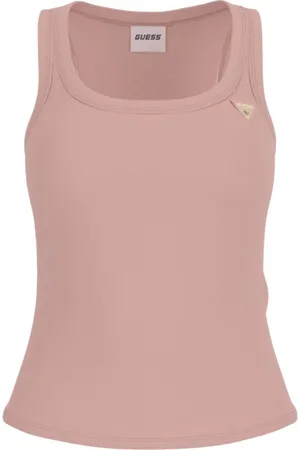 Guess Dames T-shirt V4YP06K8RT2/G6M1 Colette Rib Tank