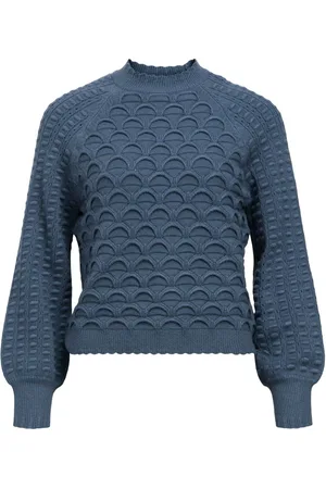 Object Object Objsida Knit L/s Re Pullover Truien & vesten Dames - Sweater - Hoodie - Vest-