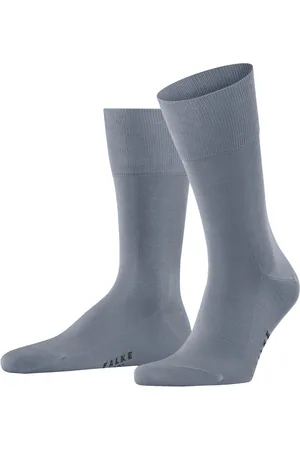 Falke Tiago nette heren sokken - Bio katoenen sokken vooronder een pak - Business sokken - Hoge mannen sokken - Anti slip - 46