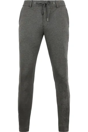 Suitable Pantalon Jersey Antraciet