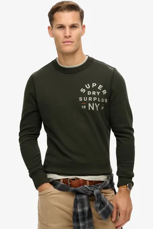 Superdry Surplus Graphic Crew Sweater Heren