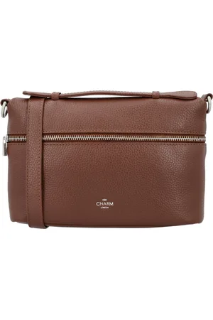 Charm London Washington Schoudertas - Handtas - Crossbody - Leer - - 100% Leer