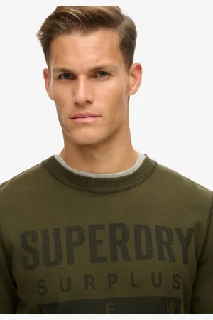 Superdry Surplus Graphic Crew Sweater Heren