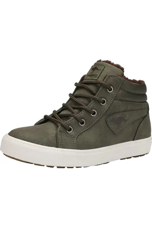 KangaROOS Kavu X high-top kindersneaker unisex marine gevoerde winterschoenen