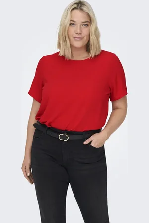 ONLY CARVICA LIFE SS TOP WVN NOOS - Dames - Blouses