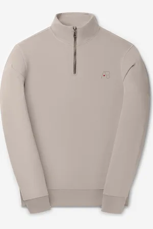 AB Lifestyle Diamond Half-Zip Sweater