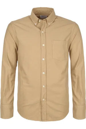 Colorful Standard Overhemd Khaki