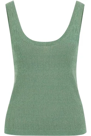 WE Fashion Dames singlet met glittergaren